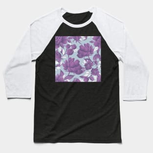 Flower Pattern love Baseball T-Shirt